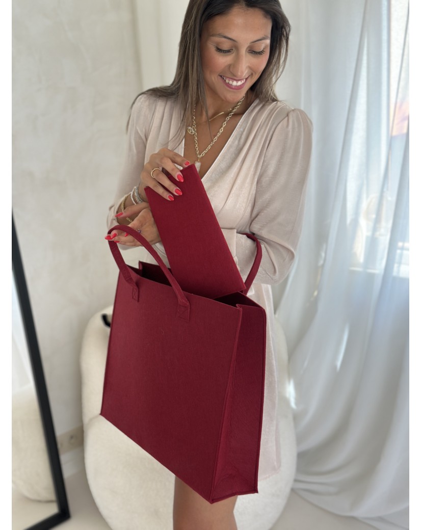 SAC GRENOBLE - BORDEAUX -  L (42x12x35cm)
