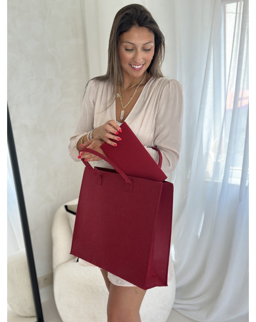 SAC GRENOBLE - BORDEAUX -  L (42x12x35cm)