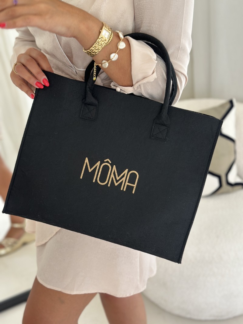 Bolso Grenoble - Negro - M (35,5x11x28,5cm)
