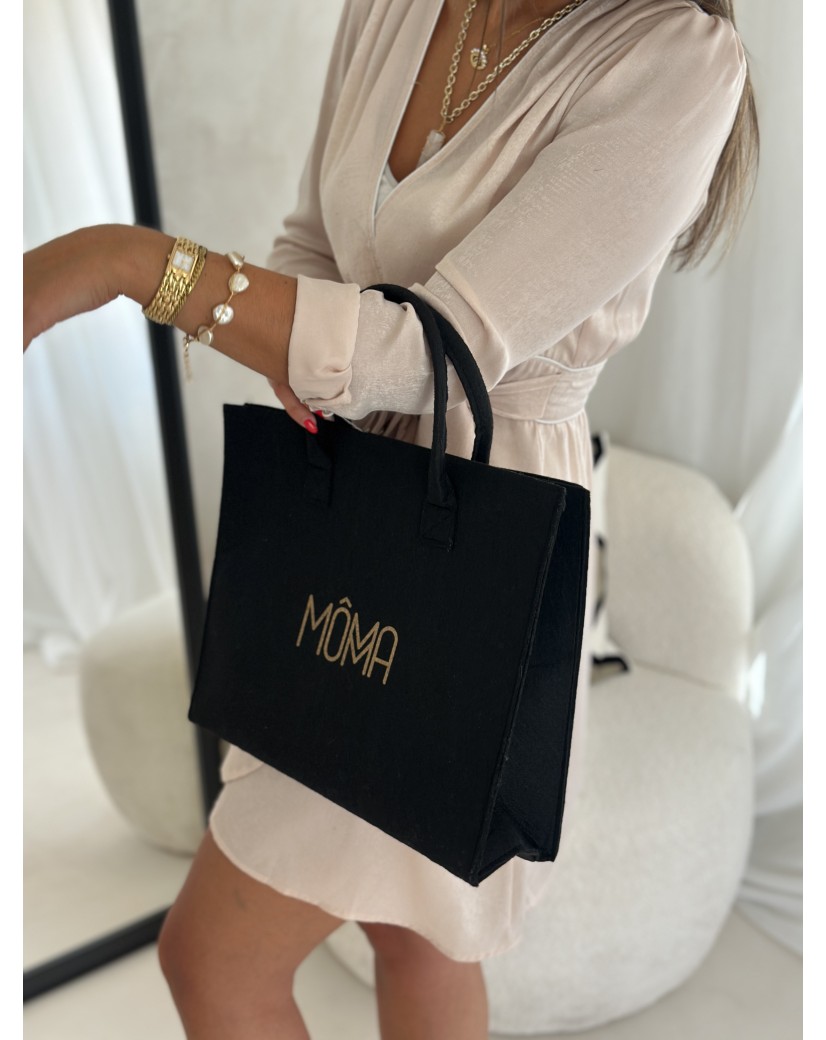 SAC GRENOBLE - NOIR - M (35,5x11x28,5cm)