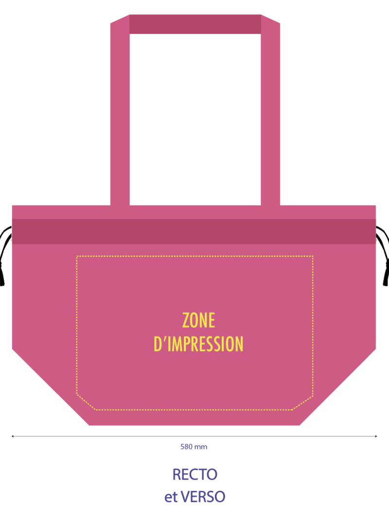 NICE ROSA L TASCHEN (58x24x35cm)