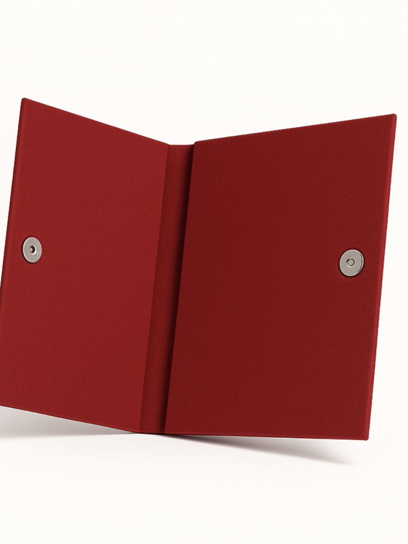Pochette Feutrine Bordeaux – Personnalisable avec votre logo