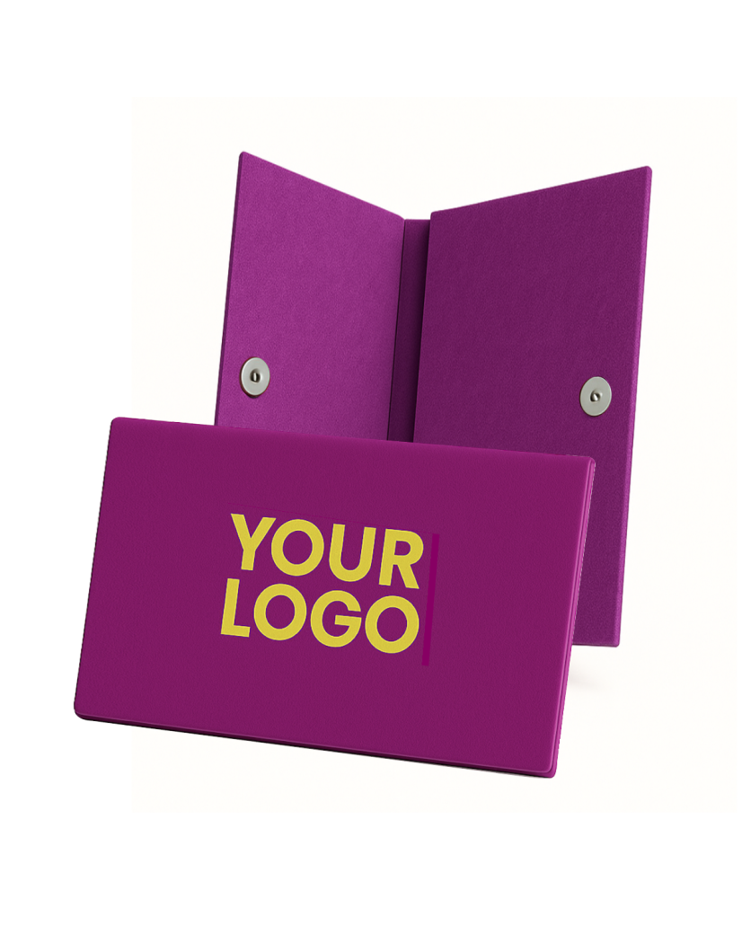 Pochette Feutrine mauve – Personnalisable avec votre logo