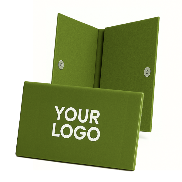 Pochette Feutrine Vert – Personnalisable avec votre logo