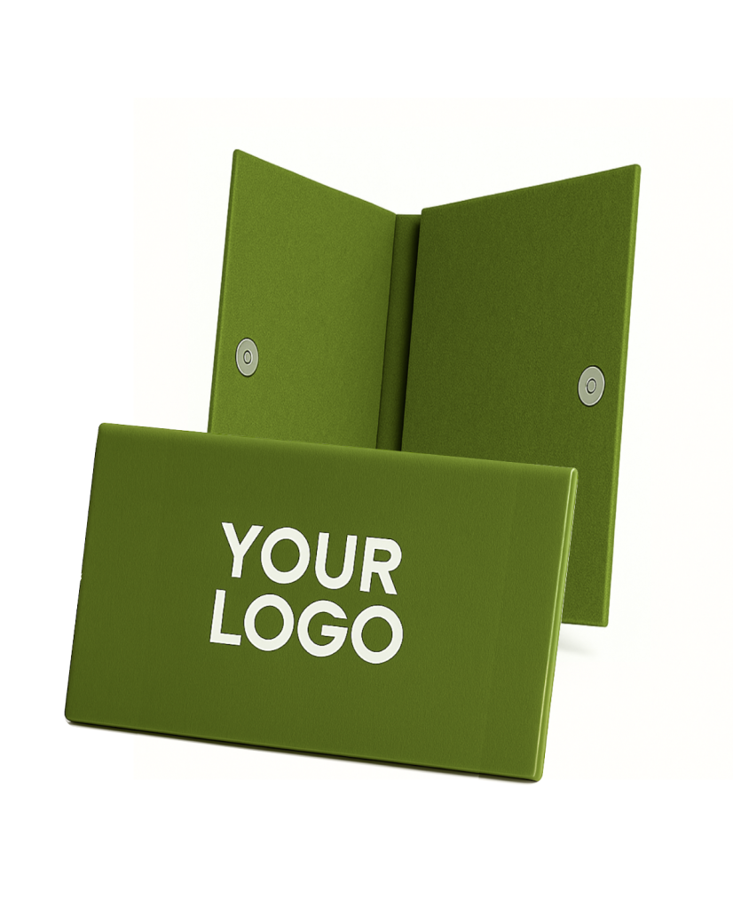 Pochette Feutrine Vert – Personnalisable avec votre logo