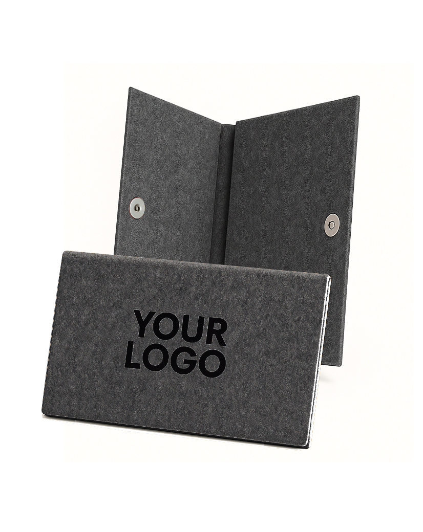GRENOBLE POUCH - DARK GREY (25 x 15 cm)