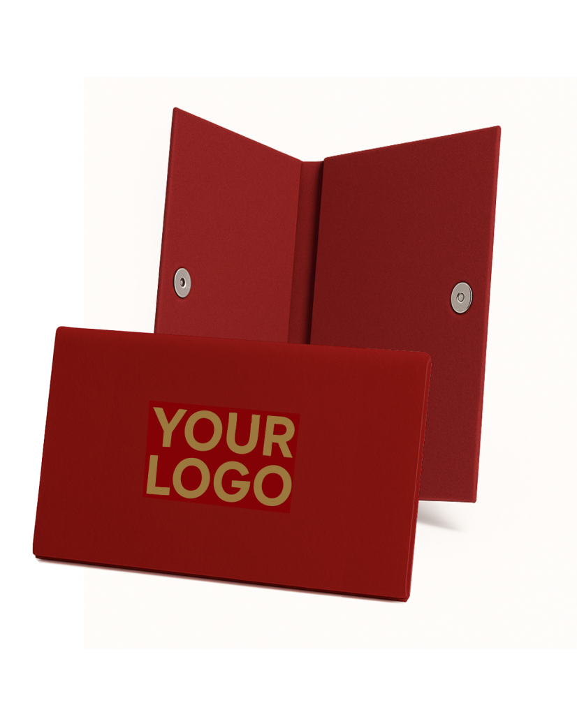 Pochette Feutrine Bordeaux – Personnalisable avec votre logo