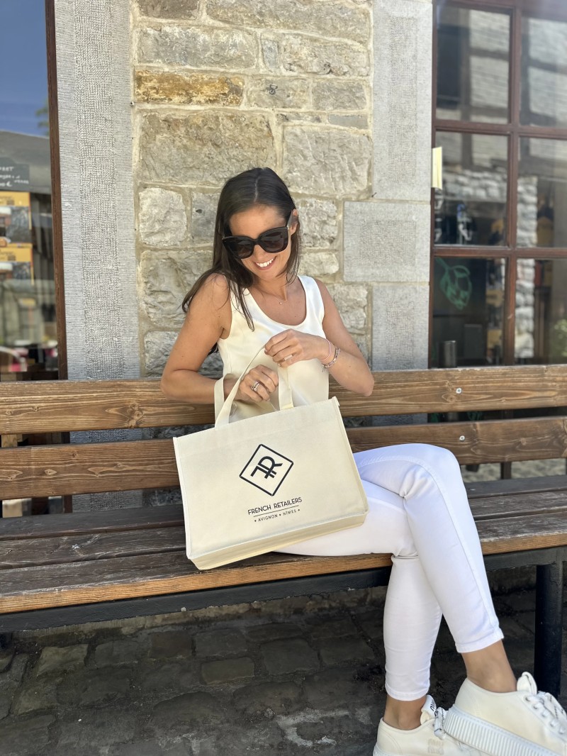 SAC LYON BEIGE - M (35x12x28cm)