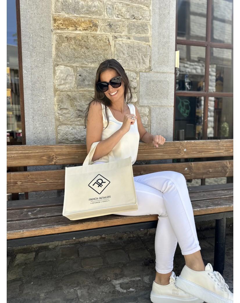 SAC LYON BEIGE - M (35x12x28cm)