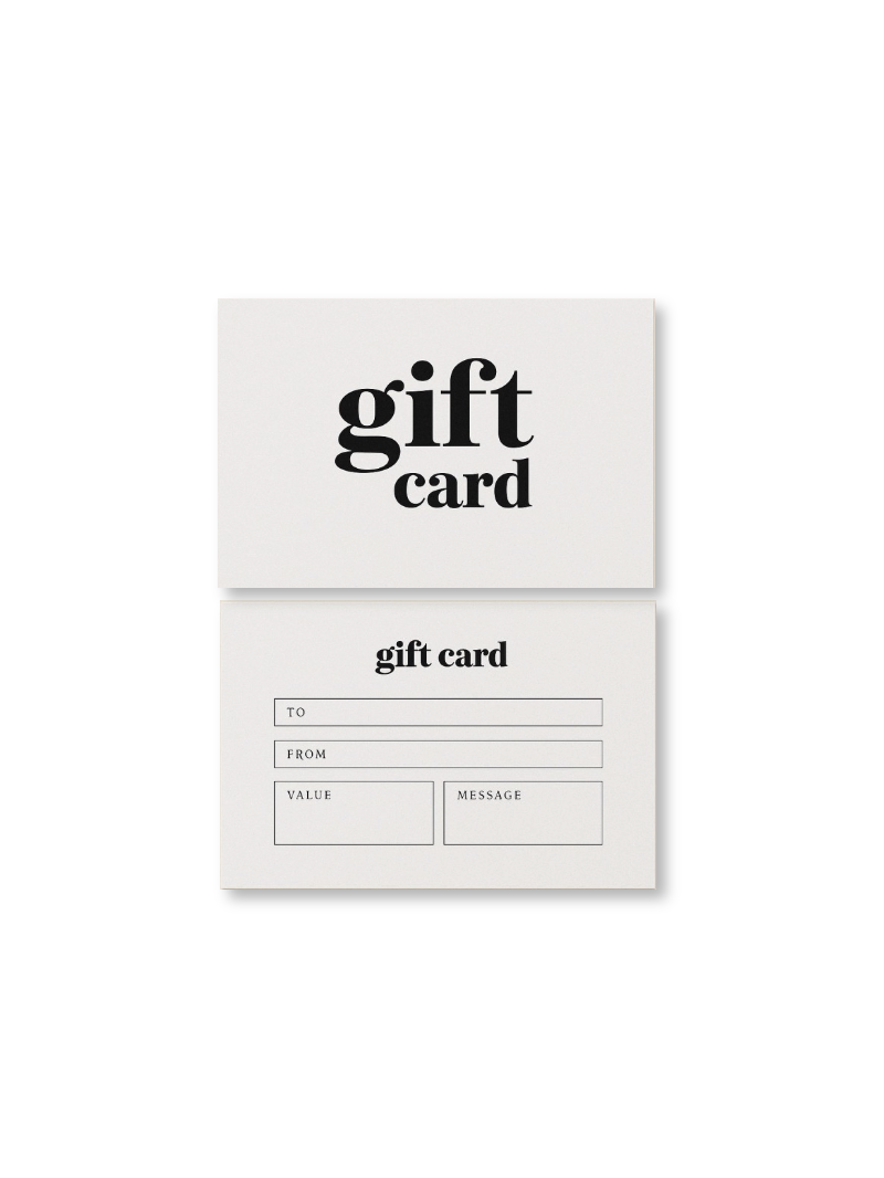Gåva" gift card
