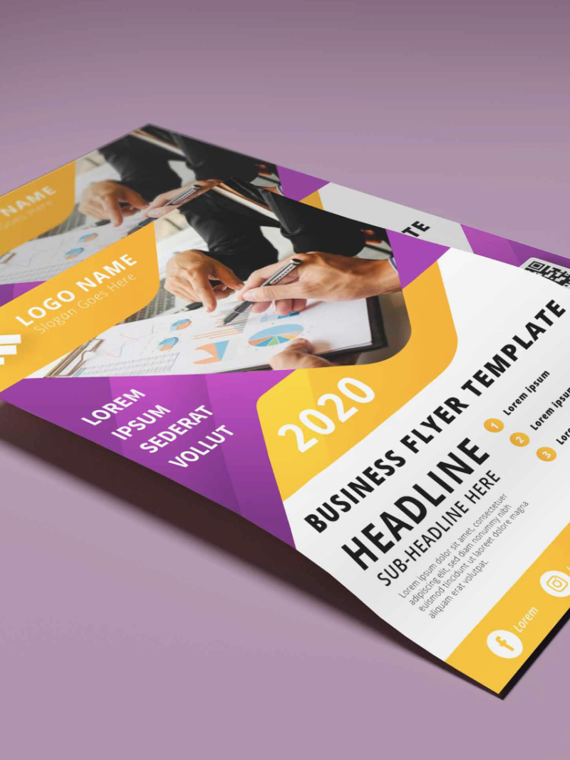 GEPERSONALISEERDE FLYERS VAN A TOT Z (14,8X21CM)