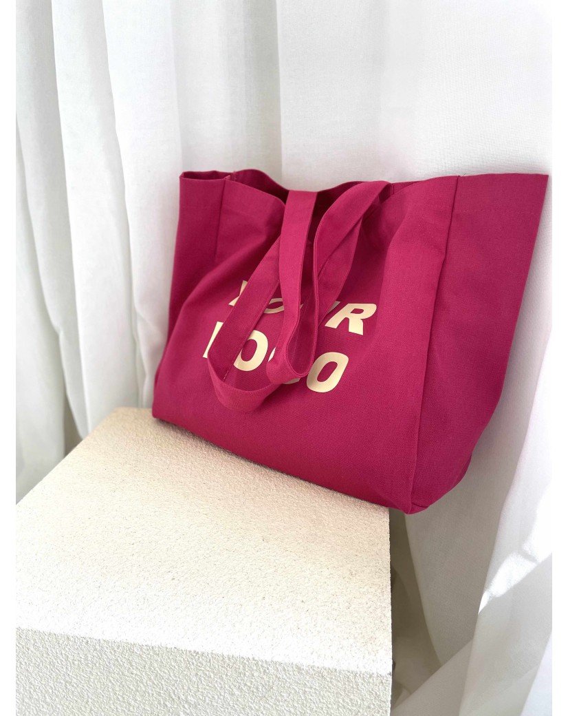 DRAAGTAS "NANCY" - FUCHSIA (43x15x36cm)
