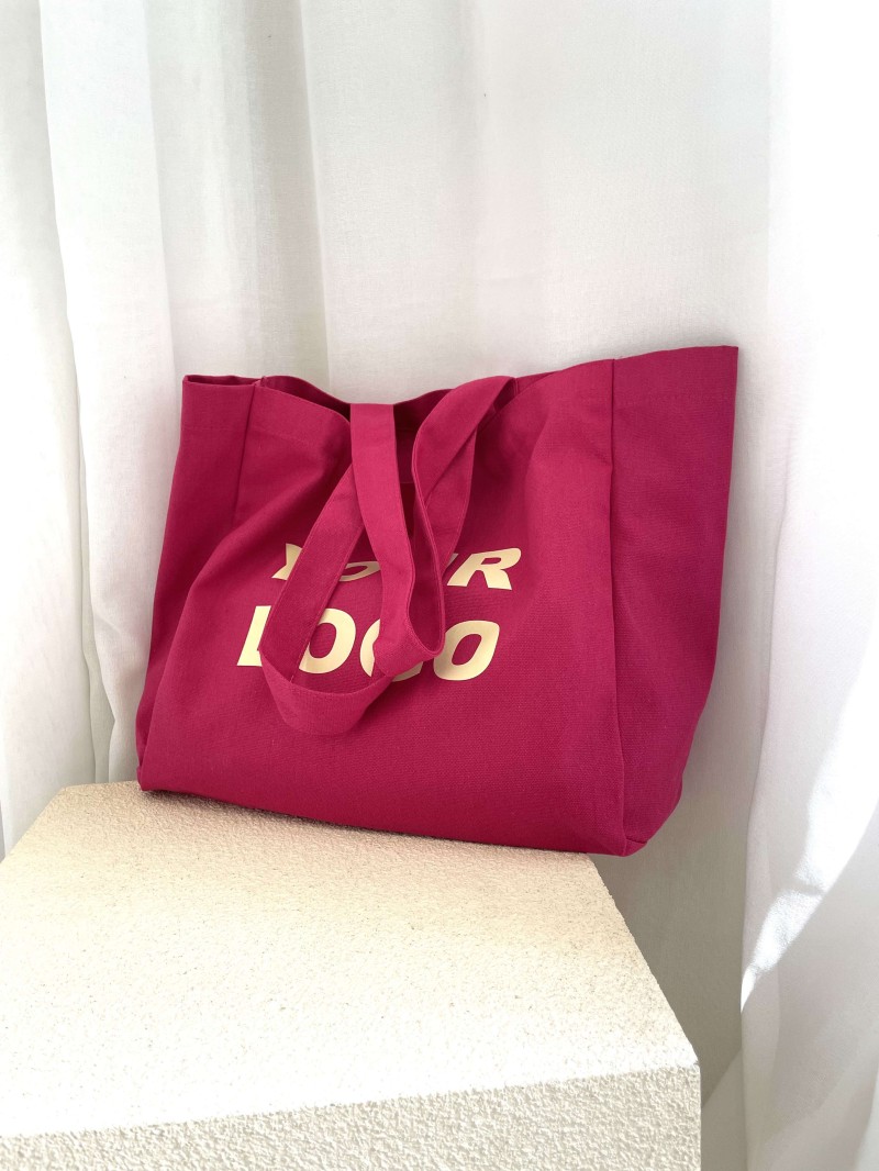DRAAGTAS "NANCY" - FUCHSIA (43x15x36cm)