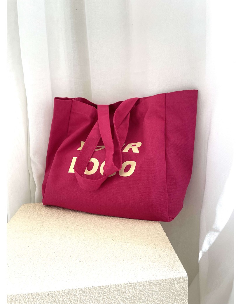 DRAAGTAS "NANCY" - FUCHSIA (43x15x36cm)