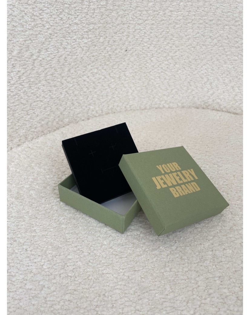 Joyero negro personalizado, ¡venda sus joyas con estilo!