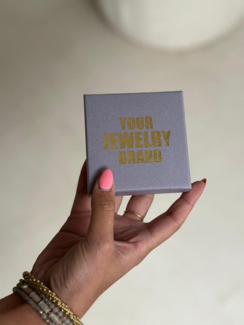Custom black jewelry box, sell your jewelry in style!