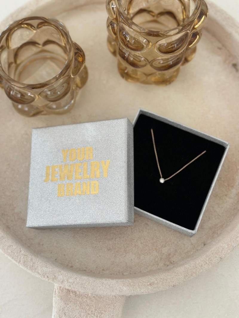 Joyero negro personalizado, ¡venda sus joyas con estilo!