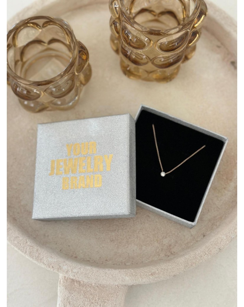 Custom black jewelry box, sell your jewelry in style!