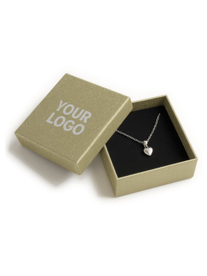 Joyero negro personalizado, ¡venda sus joyas con estilo!