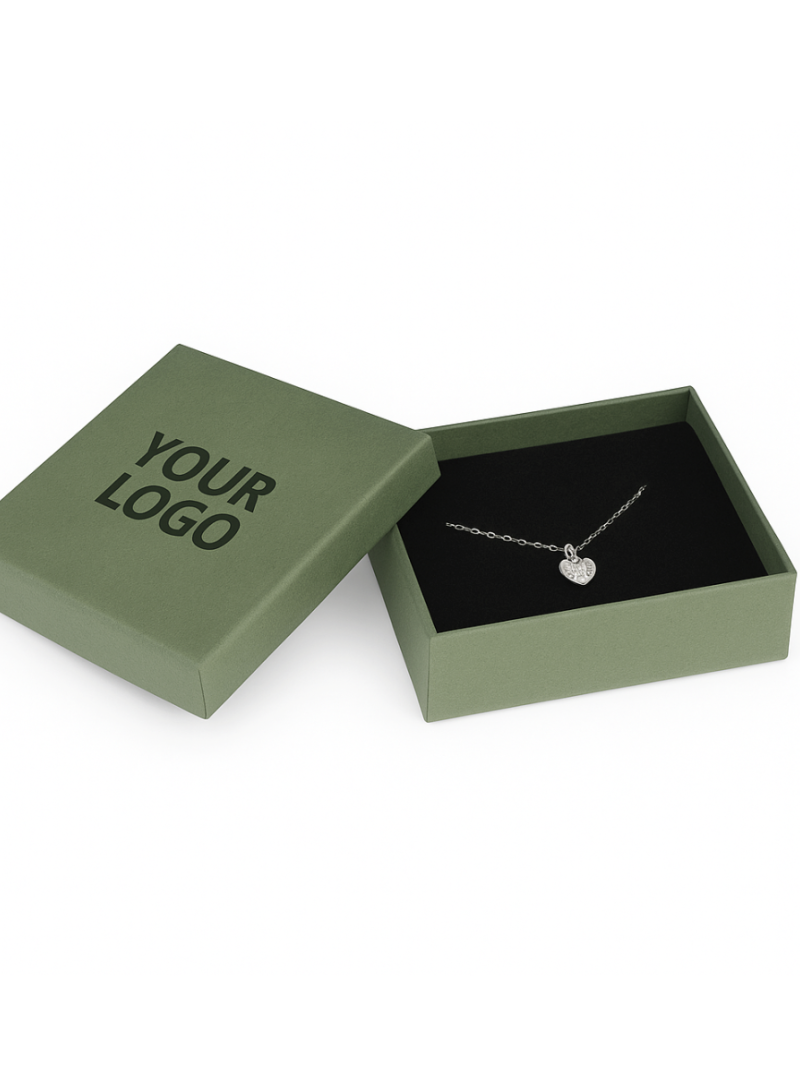 Ecrin à bijoux noir personnalisé, vendez vos bijoux en style!