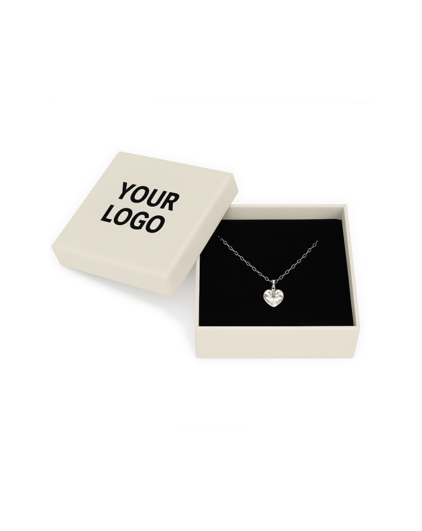 Ecrin à bijoux noir personnalisé, vendez vos bijoux en style!