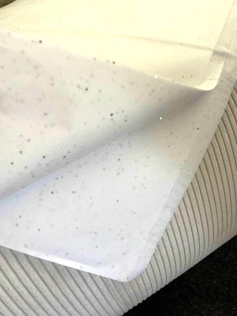 Zijdepapier – Glinsterend wit