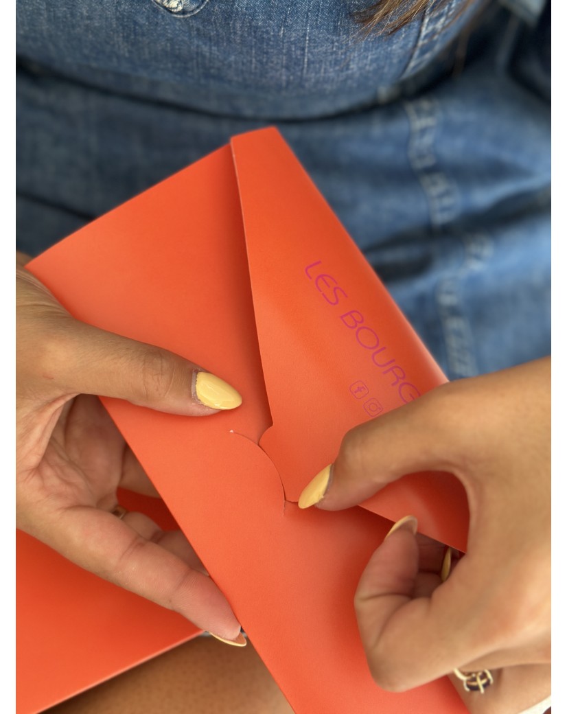 Pochette pour carte cadeau - 21,5x11cm