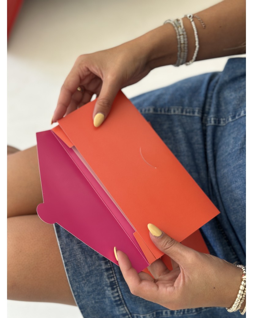 Pochette pour carte cadeau - 21,5x11cm