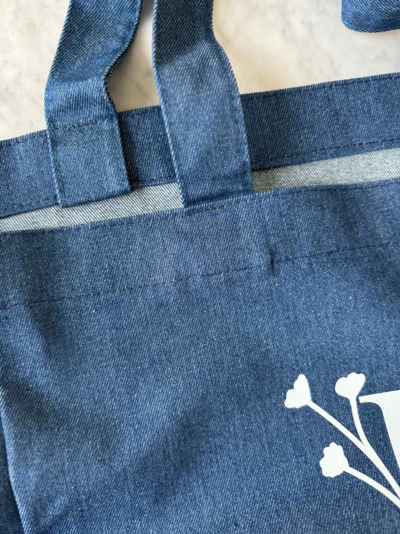 SAC NANCY - JEANS DARK 💙 (43x15x36 cm)