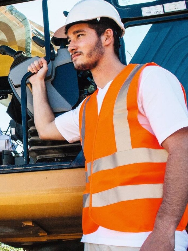 Gilet fluo chantier Hannover