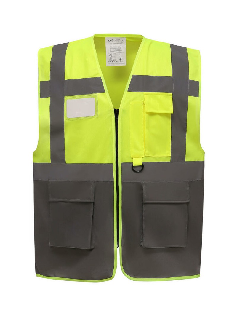 Gilet fluo chantier Waistcoast