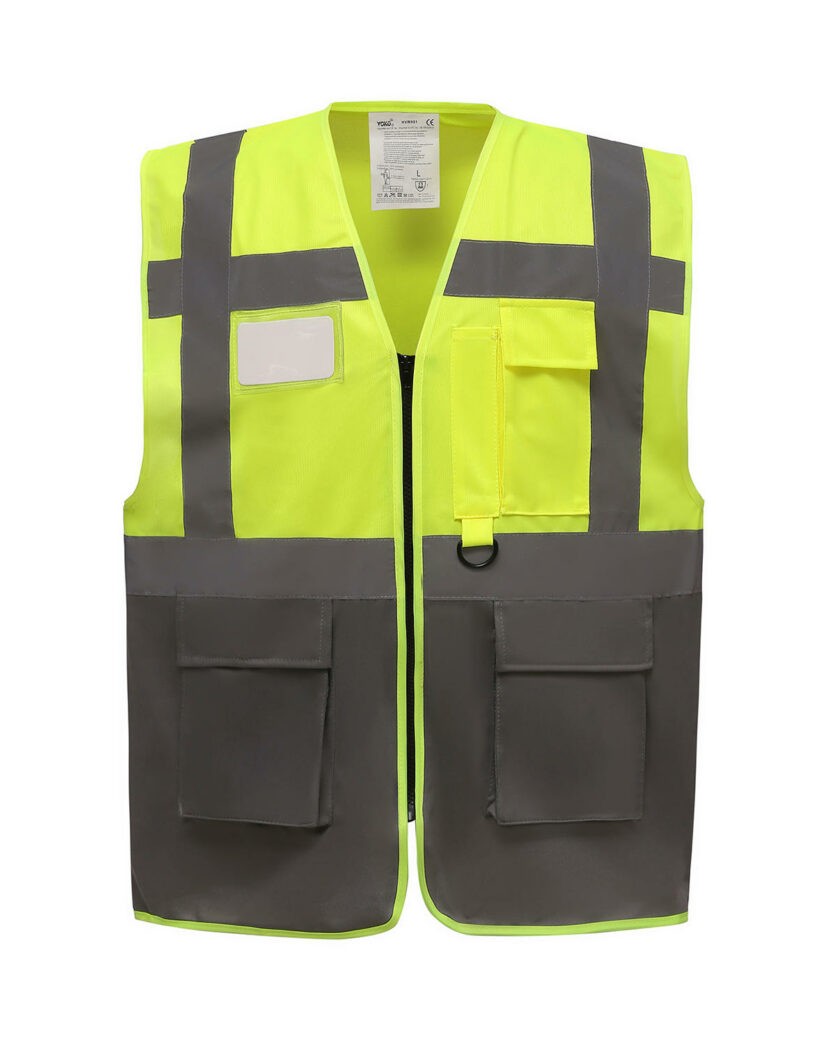 Gilet fluo chantier Waistcoast