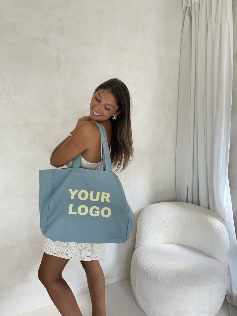 SAC NANCY - JEANS LIGHT (43x15x36 cm)