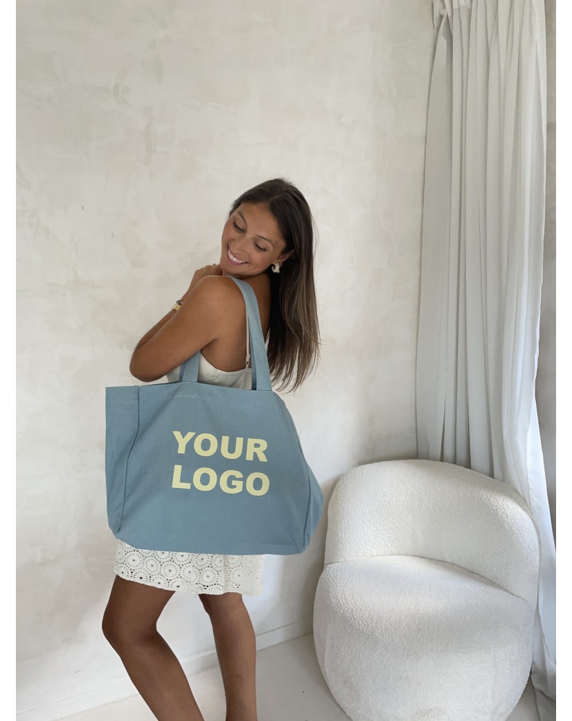 SAC NANCY - JEANS LIGHT (43x15x36 cm)