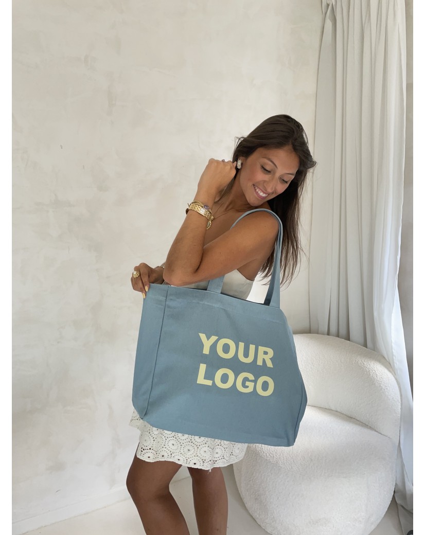 SAC NANCY - JEANS LIGHT (43x15x36 cm)