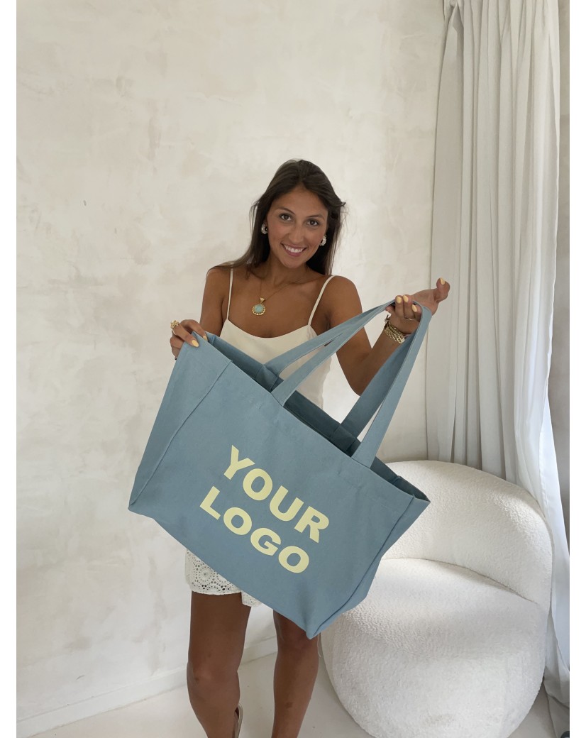 SAC NANCY - JEANS LIGHT (43x15x36 cm)