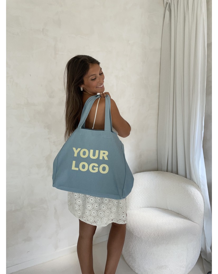 SAC NANCY - JEANS LIGHT (43x15x36 cm)
