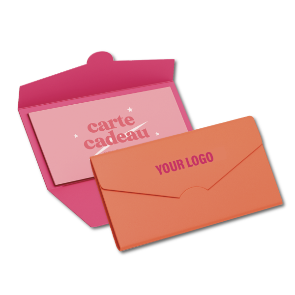 Pochette pour carte cadeau - 21,5x11cm