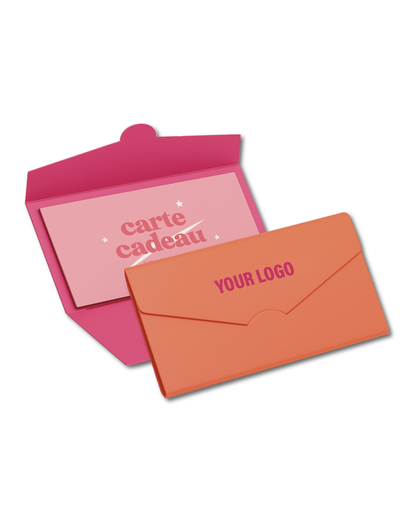 Pochette pour carte cadeau - 21,5x11cm