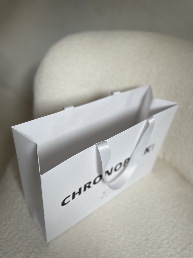 copy of Bolsas de papel de lujo - Blanco XS - Asas de cinta