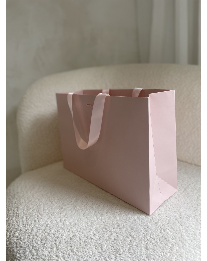 copy of Luxury paper bags - White XS - Ribbon handles