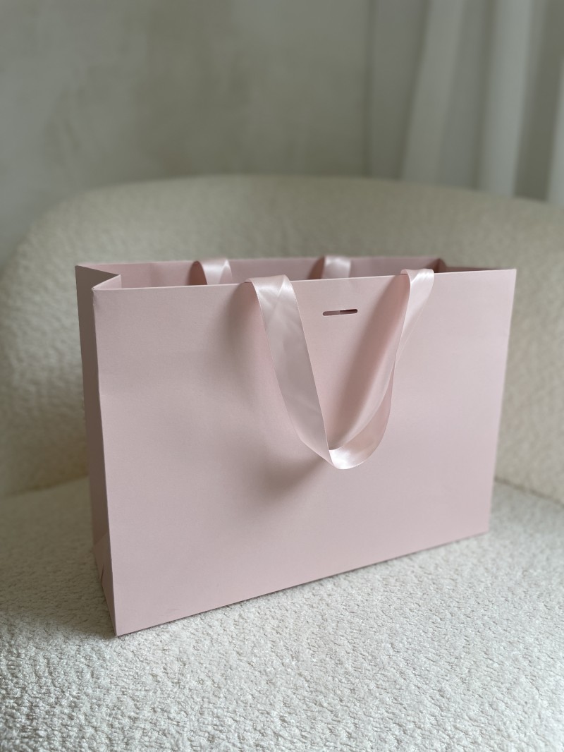copy of Luxury paper bags - White XS - Ribbon handles
