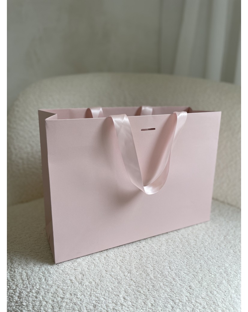 copy of Luxury paper bags - White XS - Ribbon handles