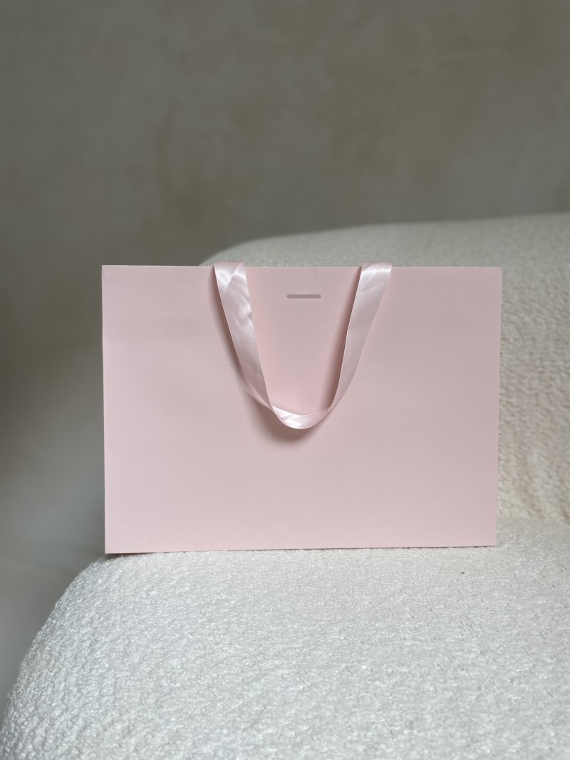 copy of Luxury paper bags - White XS - Ribbon handles