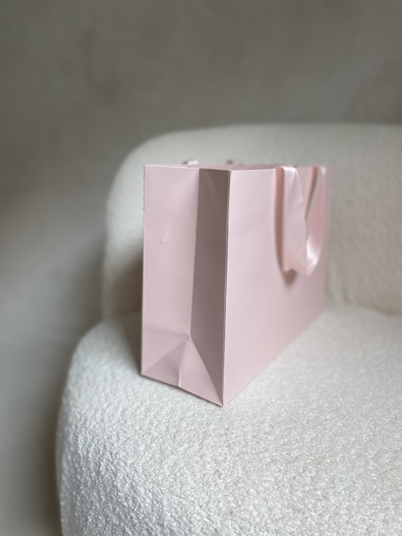 copy of Luxury paper bags - White XS - Ribbon handles