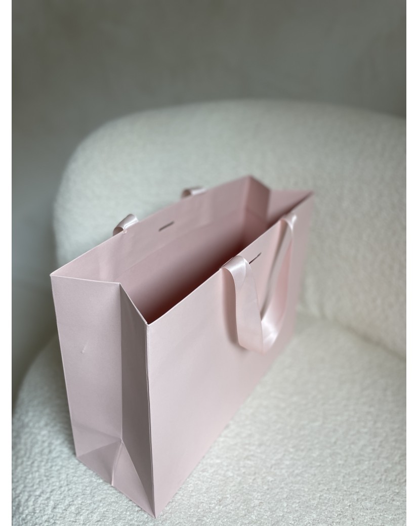copy of Luxury paper bags - White XS - Ribbon handles