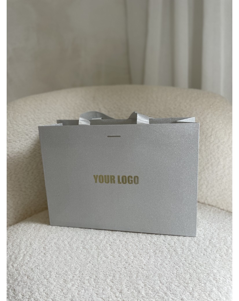 copy of Luxury paper bags - White XS - Ribbon handles