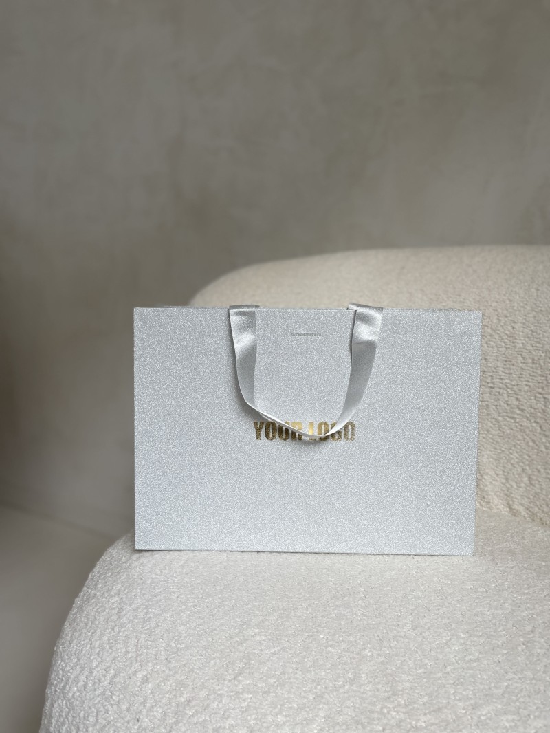 copy of Luxury paper bags - White XS - Ribbon handles