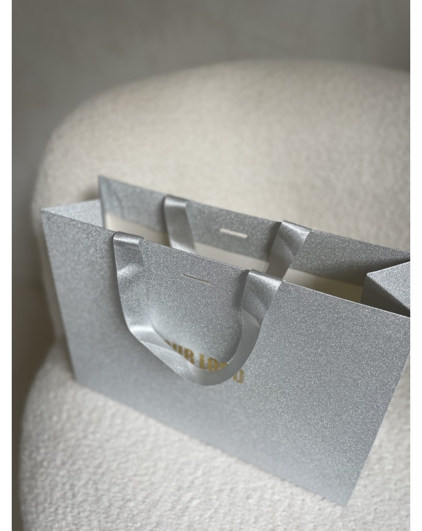 copy of Luxury paper bags - White XS - Ribbon handles