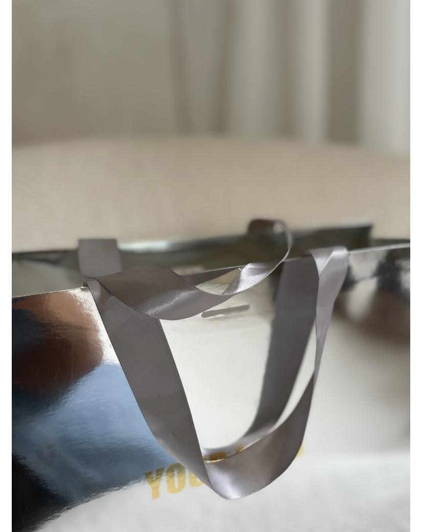 copy of Luxury paper bags - White XS - Ribbon handles